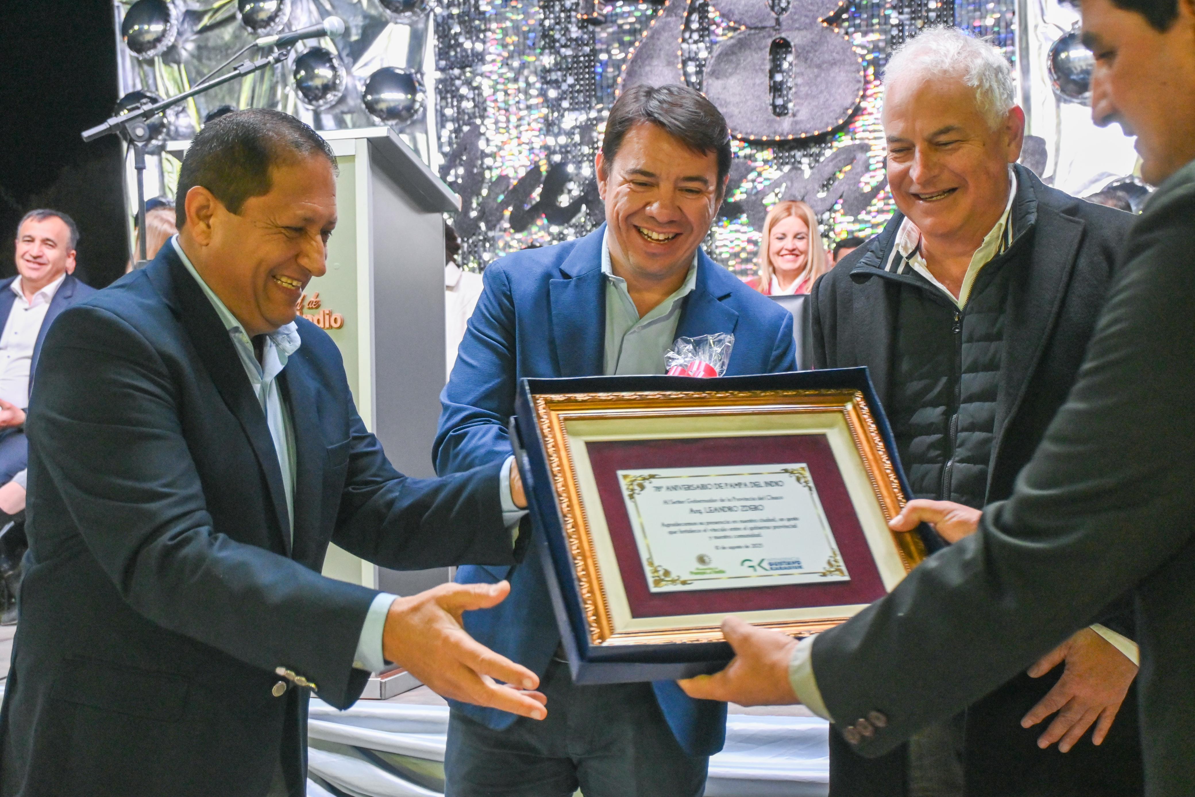 EL GOBIERNO PROVINCIAL ACOMPAÑÓ EL 78° ANIVERSARIO DE PAMPA DEL INDIO
