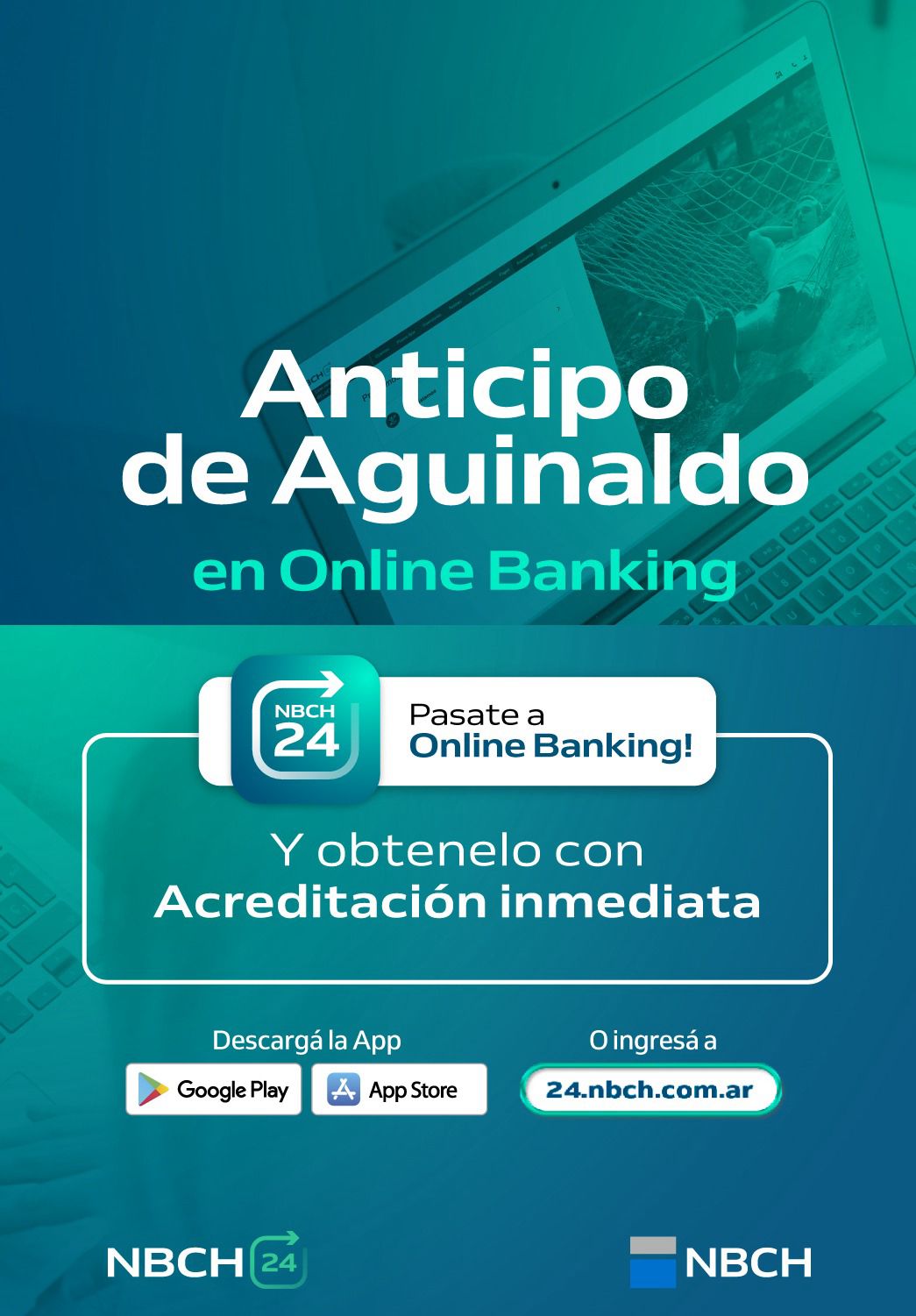 *EL ANTICIPO DE AGUINALDO YA SE PUEDE SOLICITAR EN ONLINE BANKING*
