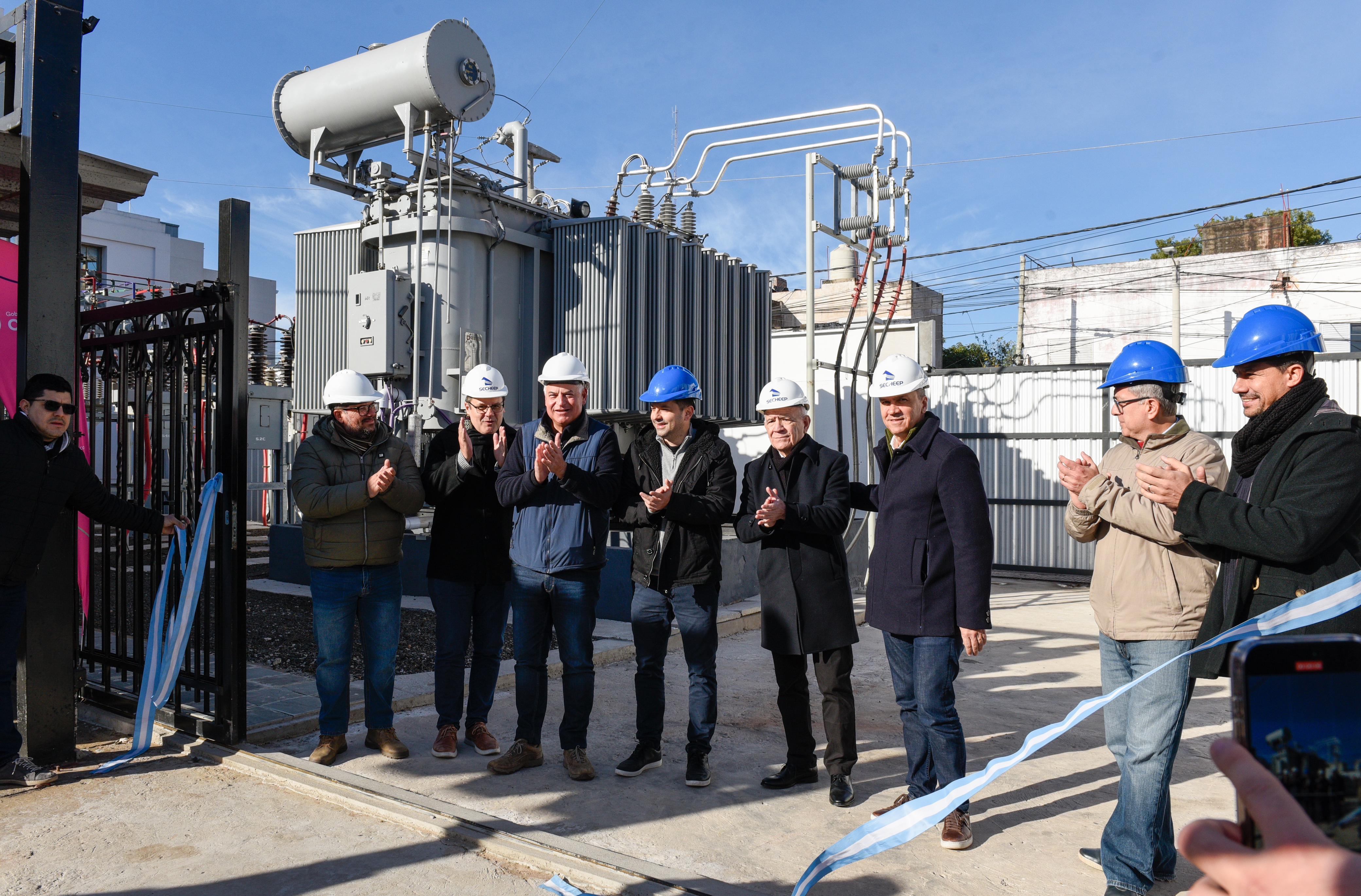 *FORTALECIMIENTO DEL SISTEMA ELÉCTRICO PROVINCIAL: EL GOBERNADOR ZDERO INAUGURÓ HOY E L NUEVO CENTRO DE DISTRIBUCIÓN  N° 4 EN SÁENZ PEÑA*