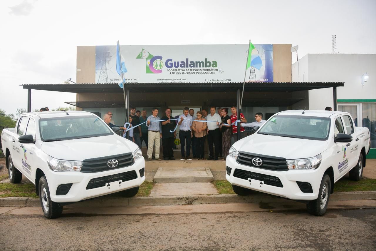 *LOS FRENTONES: ZDERO INAUGURÓ LA NUEVA SEDE DE LA COOPERATIVA GUALAMBA Y FORMALIZÓ LA CESIÓN DE LÍNEAS DE SECHEEP*