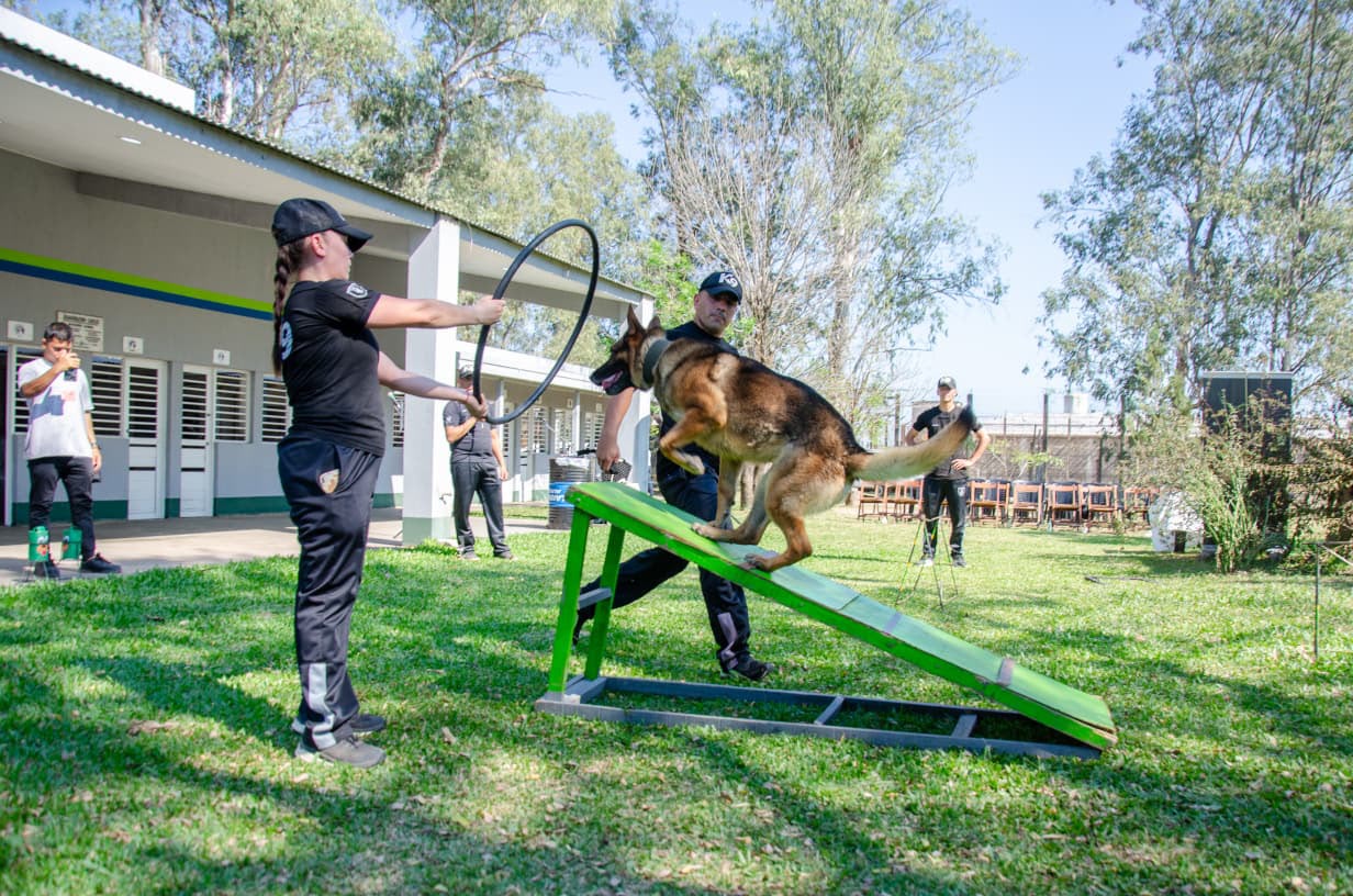 *MATKOVICH DESTAC&Oacute; EL TRABAJO DEL DEPARTAMENTO DE CANES Y RATIFIC&Oacute; EL RESPALDO A LA POLIC&Iacute;A*
