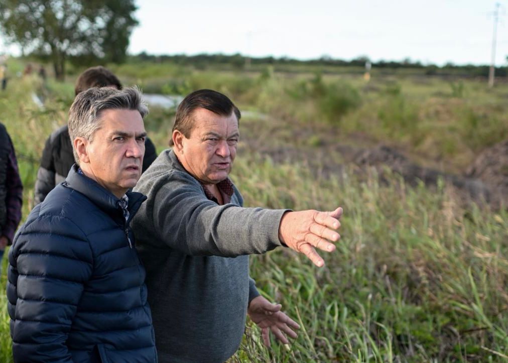 *LA CLOTILDE: ZDERO SUPERVIS&Oacute; LAS OBRAS DE SANEAMIENTO, LIMPIEZA Y DESAG&Uuml;ES PARA ASISTIR A PRODUCTORES*