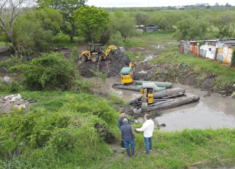 *VIALIDAD PROVINCIAL FINALIZ&Oacute; LA LIMPIEZA DEL RIACHO ARAZ&Aacute; PARA MEJORAR EL DRENAJE PLUVIAL*