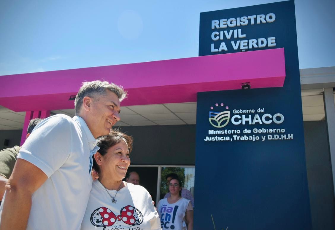 *NUEVA INAUGURACI&Oacute;N EN LA VERDE: EL GOBERNADOR HABILIT&Oacute; &ldquo;A NUEVO&rdquo; EL EDIFICIO DEL REGISTRO CIVIL*