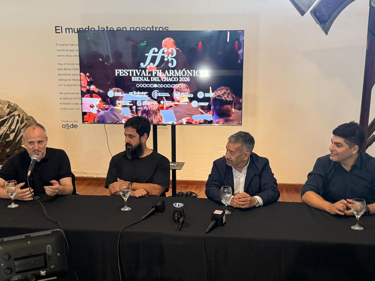 LANZARON EL FESTIVAL FILARMÓNICO JUVENIL Y UNA NUEVA TECNICATURA ORQUESTAL EN EL MARCO DE LA BIENAL 2026