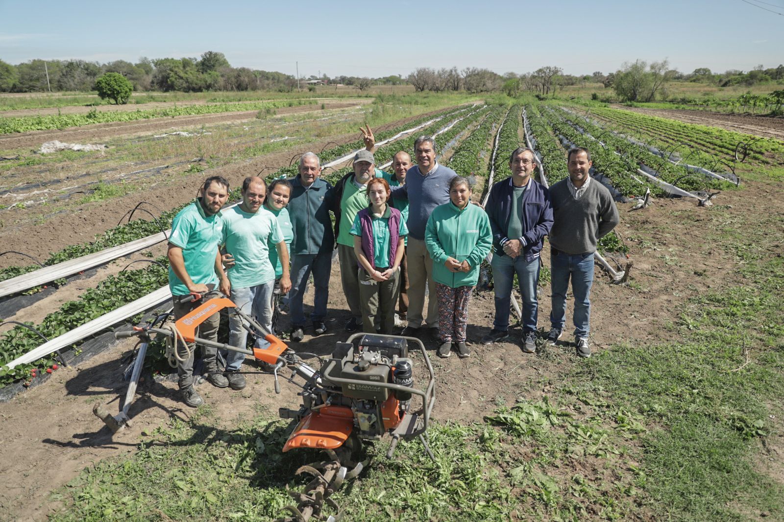 *Emprendimiento productivo de Colonia Benítez apuesta al desarrollo de la agricultura familiar con apoyo estatal*