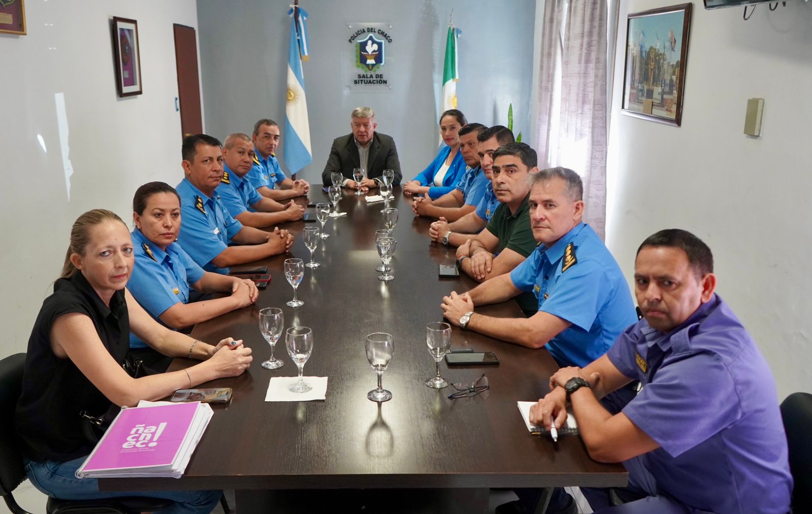 *EL GOBIERNO PROVINCIAL COORDINA Y GARANTIZA LA SEGURIDAD EN LA ENTREGA DE BOLSINES NAVIDEÑOS "ÑACHEC"*