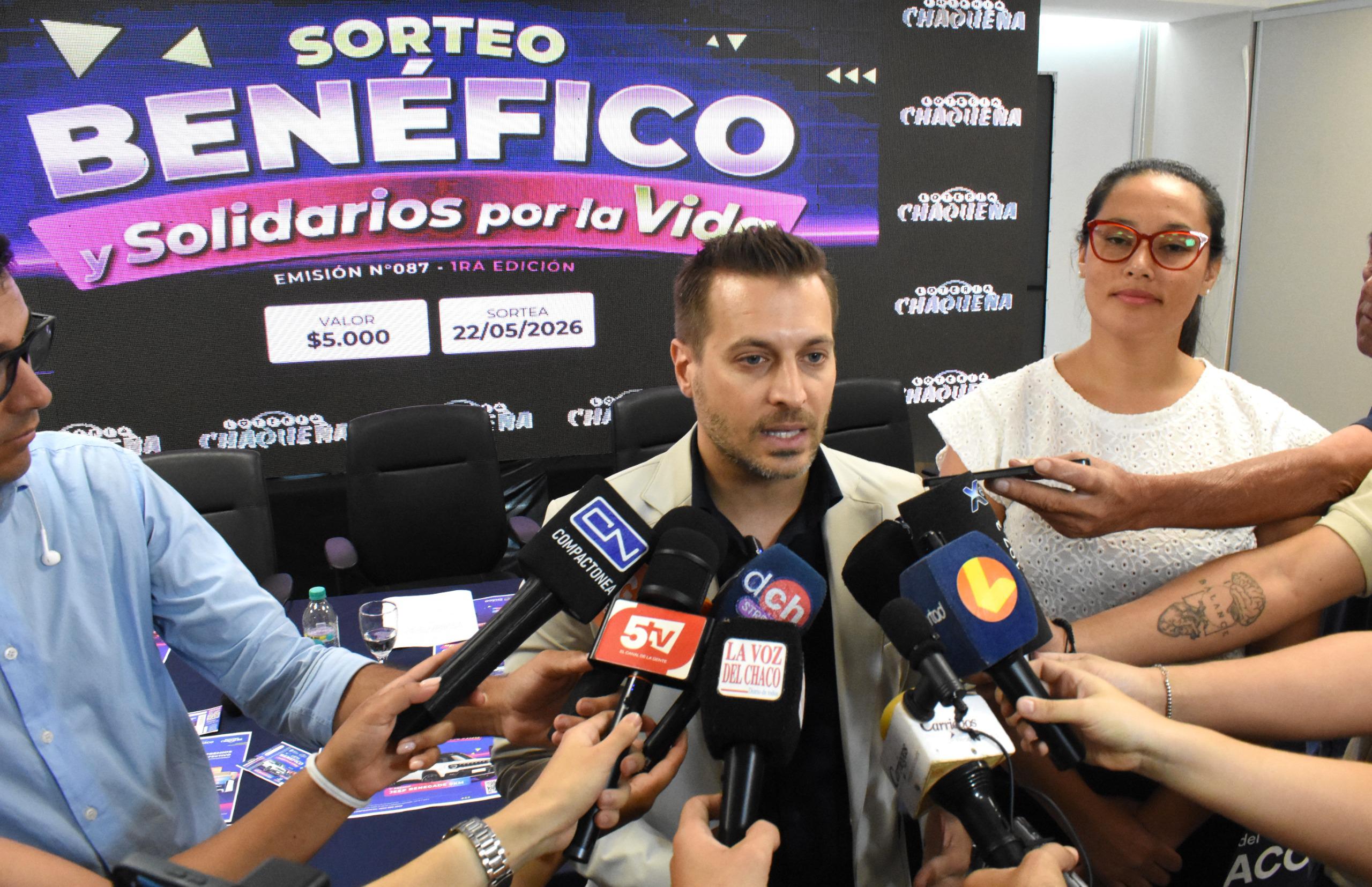 *LOTER&Iacute;A CHAQUE&Ntilde;A LANZ&Oacute; UNA NUEVA EDICI&Oacute;N DEL SORTEO BEN&Eacute;FICO Y SOLIDARIOS POR LA VIDA 2026*