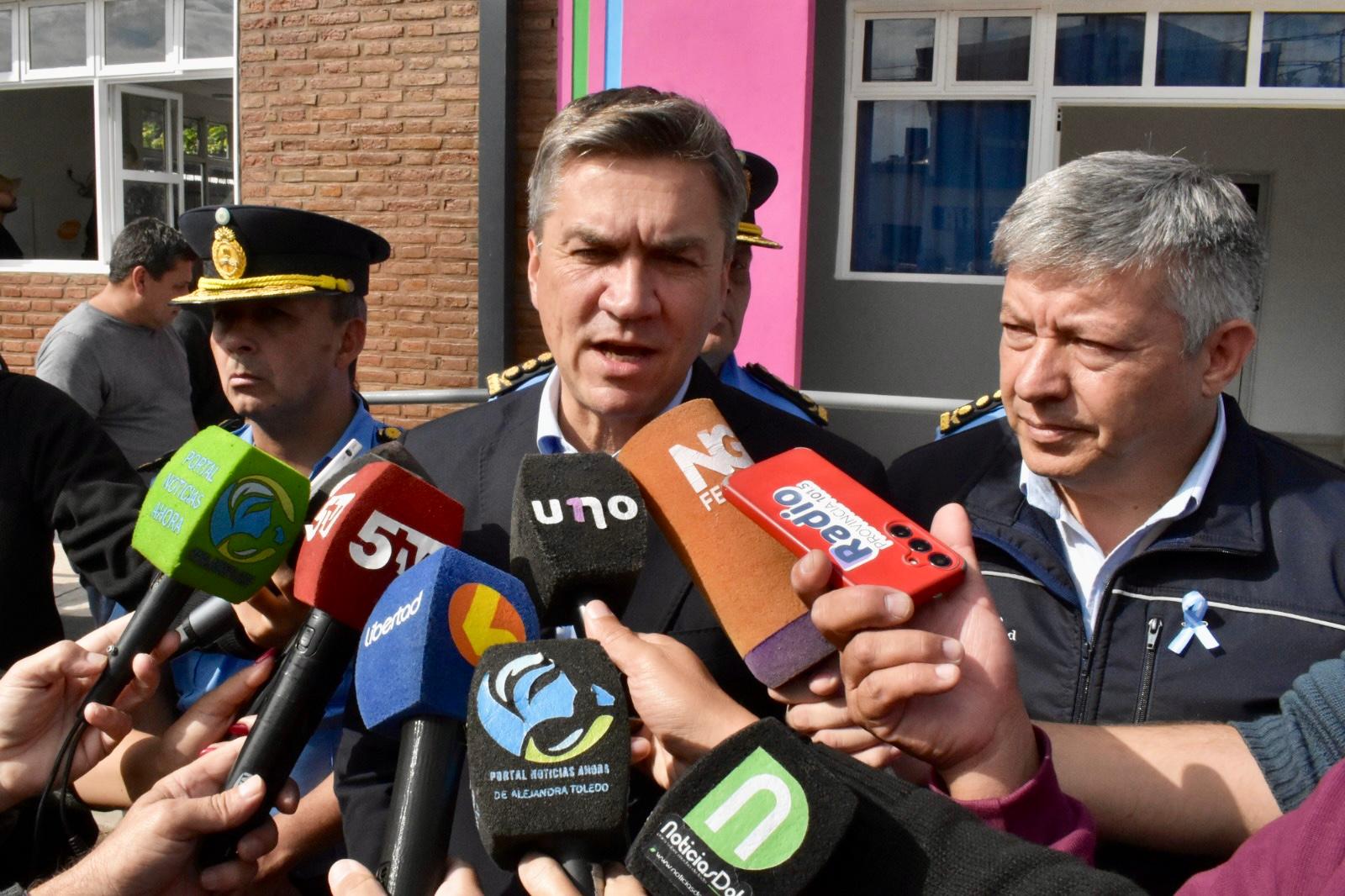 PLAN PROVINCIAL DE SEGURIDAD: EL GOBERNADOR ZDERO INAUGURÓ  LAS REFACCIONES Y LA AMPLIACIÓN DE LA DIVISIÓN MICROTRÁFICO