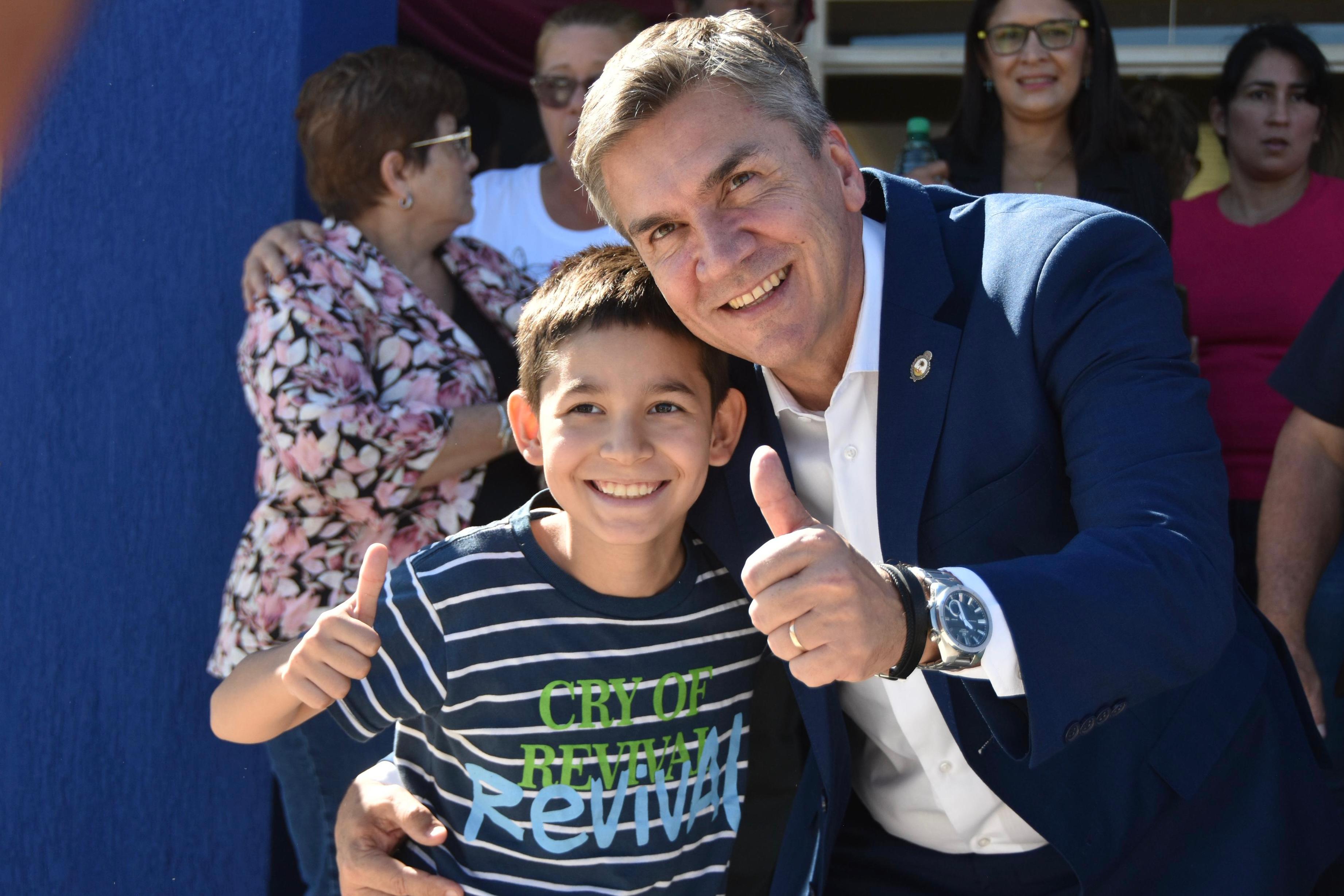 *PRESIDENCIA DE LA PLAZA: EL GOBERNADOR ZDERO INAUGUR&Oacute; EL NUEVO EDIFICIO DE LA ESCUELA ESPECIAL N&deg; 39*