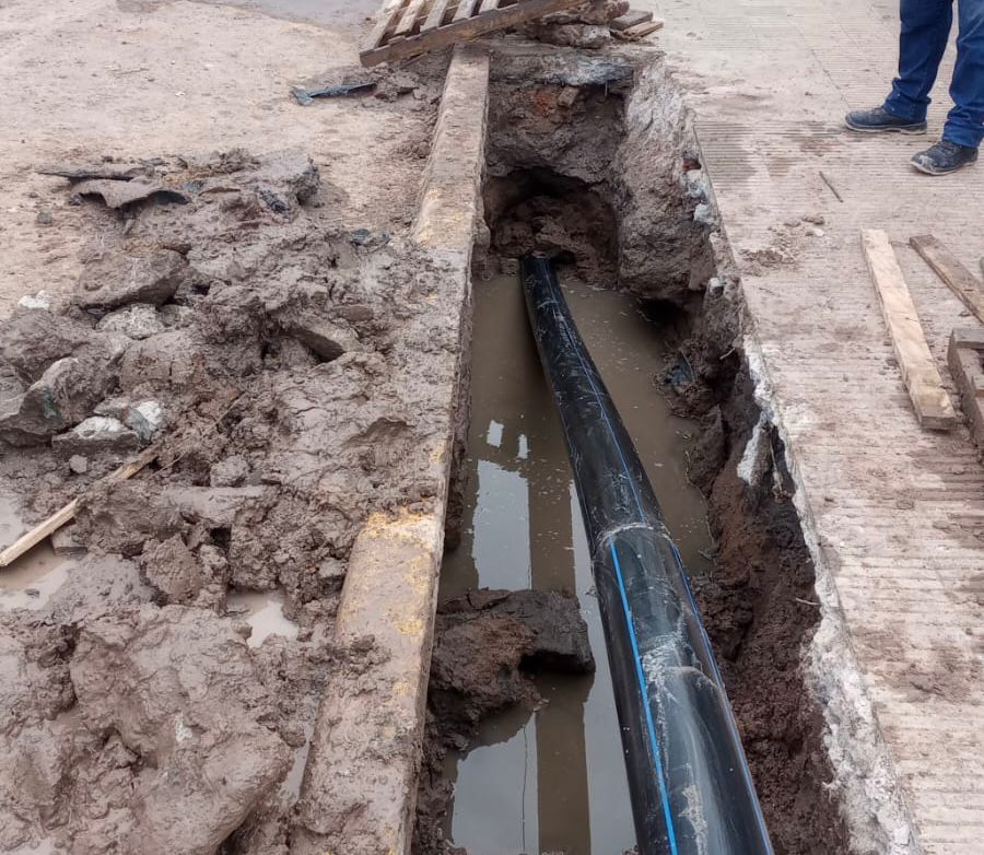 *SAMEEP AVANZA CON LA RENOVACI&Oacute;N DEL SISTEMA CLOACAL DE S&Aacute;ENZ PE&Ntilde;A: YA REEMPLAZ&Oacute; M&Aacute;S DE 2.000 METROS DE CA&Ntilde;ER&Iacute;AS Y 230 CONEXIONES DOMICILIARIAS*