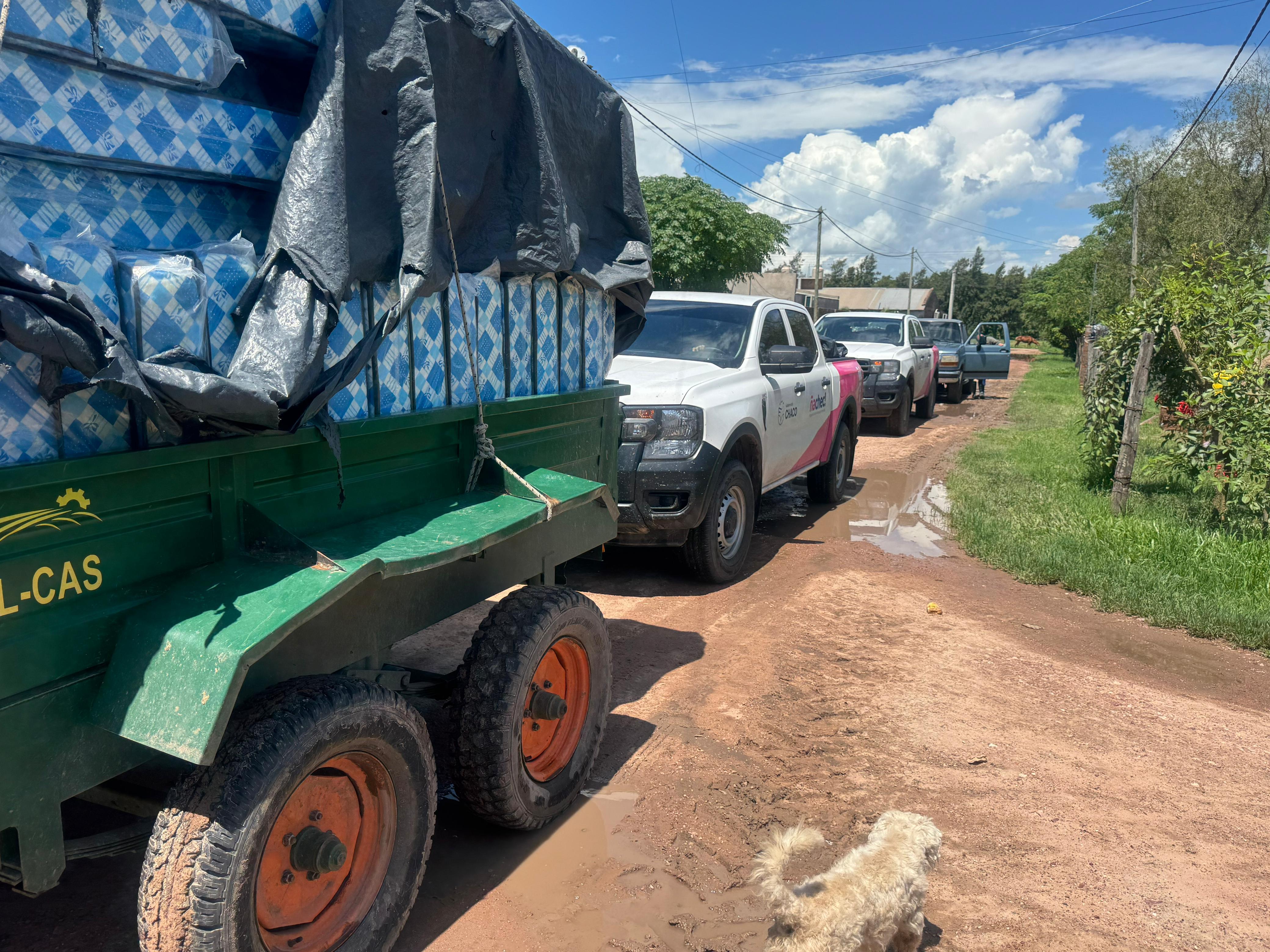 *EL GOBIERNO PROVINCIAL INTENSIFICA SU PRESENCIA TERRITORIAL CON MAYOR ASISTENCIA A FAMILIAS AFECTADAS POR LAS LLUVIAS*