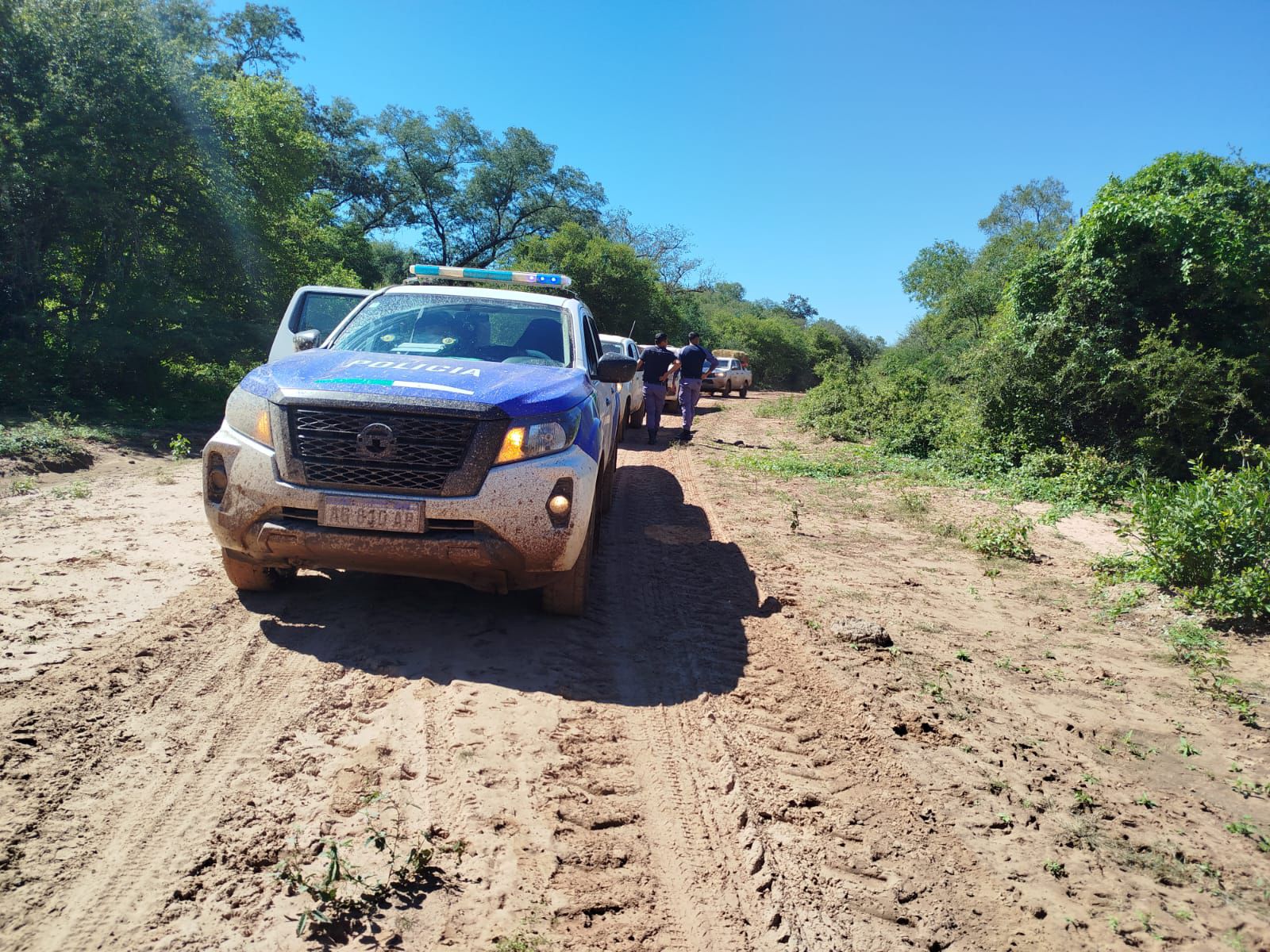 *EL IMPENETRABLE: LA POLIC&Iacute;A DEL CHACO REFUERZA LA ASISTENCIA EN ZONAS ANEGADAS*