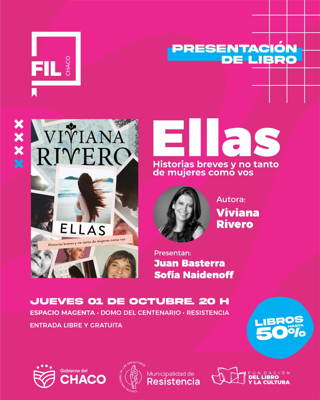 *CHACO SE VISTE DE LETRAS: ESTE JUEVES COMIENZA LA FERIA IBEROAMERICANA DEL LIBRO*